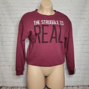 Wound Up - Maroon Sweater